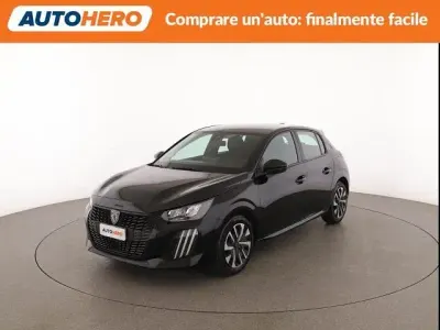 Usata Peugeot 208 Active 75 CV (55 kW) 2024 Nero Utilitaria