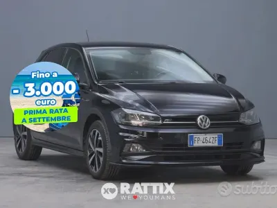Usata VW Polo Highline 95 CV (69 kW) 2018 Nero Utilitaria