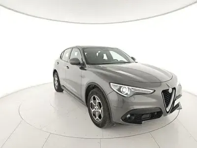 Usata Alfa Romeo Stelvio Super 190 CV (139 kW) 2022 Grigio scuro SUV
