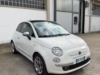 Begagnad Fiat 500 Sport 69 HK (50 kW) 2008 Vit Sedan