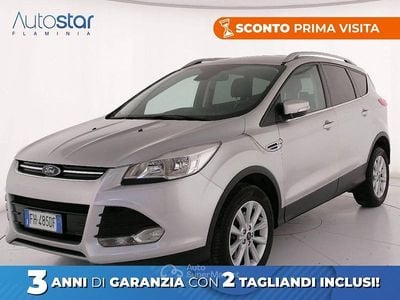 Begagnad Ford Kuga Titanium 150 HK (110 kW) 2017 Silver SUV