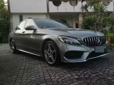 Usata Mercedes C200 Premium Plus 136 CV (100 kW) 2017 Grigio Berlina