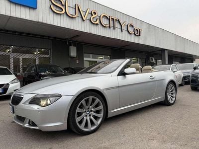 Usata BMW 645 Cabriolet 333 CV (244 kW) 2004 Argento Cabrio