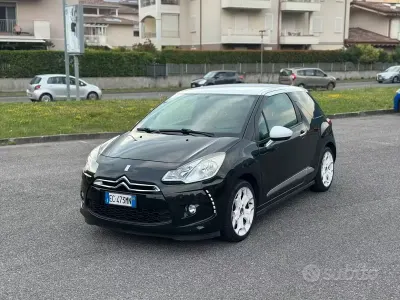 Usata Citroën DS3 120 CV (88 kW) 2010 Nero Utilitaria