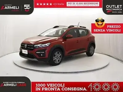 Usata Dacia Sandero Comfort 91 CV (66 kW) 2023 Rosso Berlina