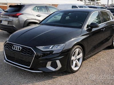 Usata Audi A3 Advanced Plus 150 CV (110 kW) 2022 Nero Berlina