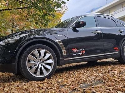 Usata Infiniti QX70 238 CV (175 kW) 2013 Nero SUV