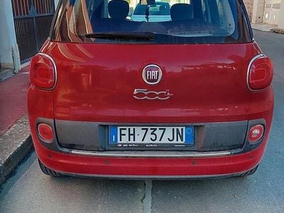 Begagnad Fiat 500L 85 HK (62 kW) 2017 Röd Minibuss