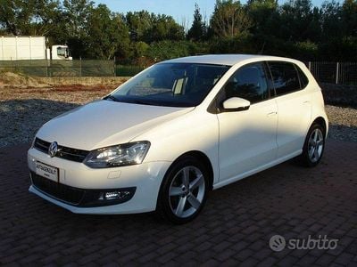Usata VW Polo Highline 90 CV (66 kW) 2011 Bianco Utilitaria