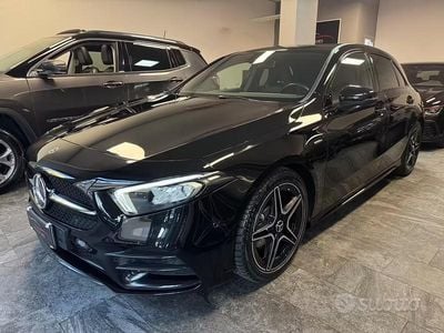 Usata Mercedes A180 AMG 116 CV (85 kW) 2022 Nero Berlina