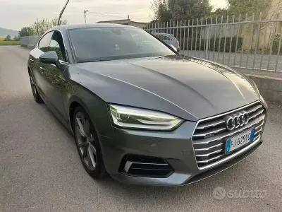 Usata Audi A5 S-Line 190 CV (139 kW) 2017 Grigio Coupé