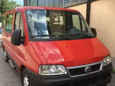 Usata Fiat Ducato 110 CV (80 kW) 2005 Rosso Furgone