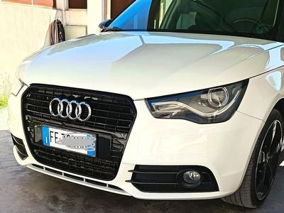 Usata Audi A1 S-Line 90 CV (66 kW) 2013 Bianco Utilitaria