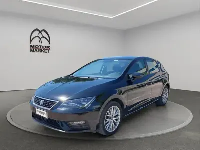 Usata Seat Leon Business 130 CV (95 kW) 2019 Nero / black Berlina