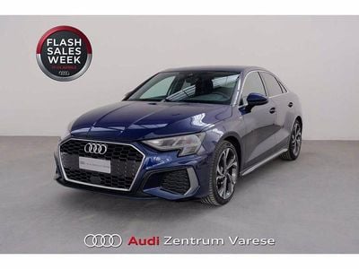 Usata Audi A3 S-Line 150 CV (110 kW) 2023 Blu navarra Berlina