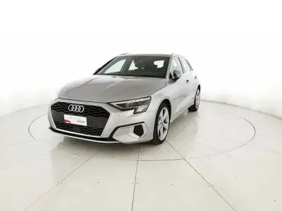 Usata Audi A3 Sportback g-tron Advanced Plus 131 CV (96 kW) 2022 Argento Utilitaria