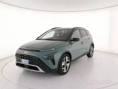 Usata Hyundai Bayon 101 CV (74 kW) 2021 Verde SUV