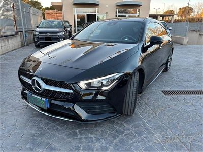 Usata Mercedes CLA200 AMG line 150 CV (110 kW) 2020 Nero Berlina