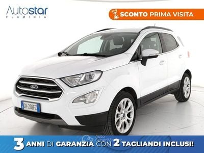Begagnad Ford Ecosport Titanium S 125 HK (91 kW) 2021 Vit SUV