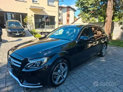 Begagnad Mercedes C220 Premium 204 HK (150 kW) 2018 Svart Kombi