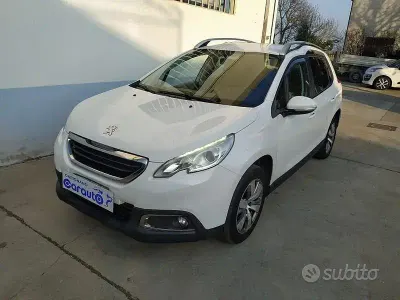 Begagnad Peugeot 2008 Active 99 HK (72 kW) 2016 Vit SUV