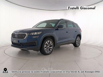 Usata Skoda Kodiaq Style 150 CV (110 kW) 2023 Blu lava metallizzato SUV