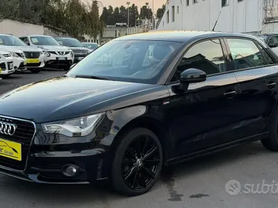 Usata Audi A1 S-Line 90 CV (66 kW) 2014 Nero Utilitaria