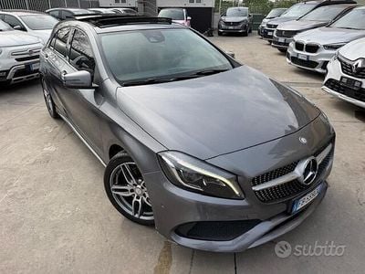 Usata Mercedes A180 Premium 109 CV (80 kW) 2015 Grigio Berlina