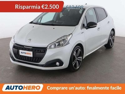 Usata Peugeot 208 GT-line 102 CV (75 kW) 2019 Bianco Utilitaria