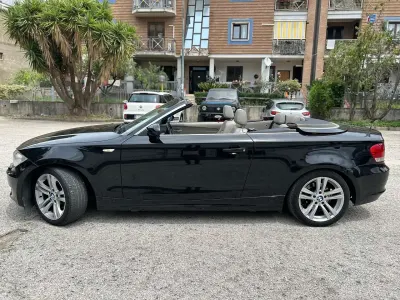 Usata BMW 120 Cabriolet 177 CV (130 kW) 2008 Nero Cabrio