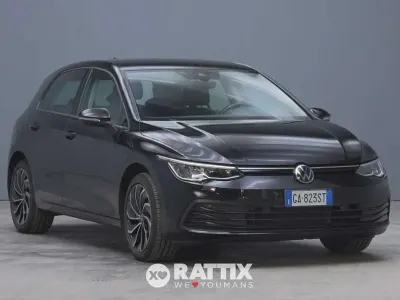 Usata VW Golf VII Life 150 CV (110 kW) 2020 Nero Berlina