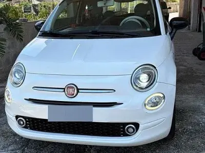 Usata Fiat 500 69 CV (50 kW) 2009 Bianco Cabrio