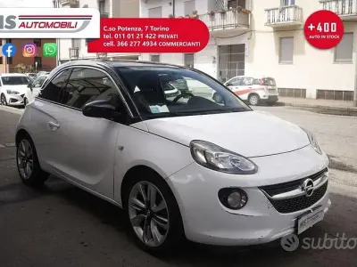 Usata Opel Adam Glam 87 CV (63 kW) 2015 Bianco Utilitaria