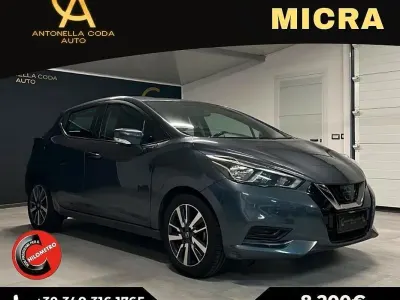 Usata Nissan Micra Visia+ 90 CV (66 kW) 2018 Grigio Utilitaria