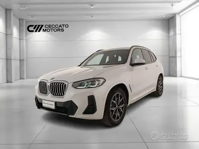 Usata BMW X3 M Sport 286 CV (210 kW) 2022 Bianco SUV