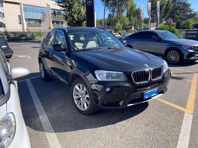 Usata BMW X3 Sport Line 204 CV (150 kW) 2014 Nero SUV