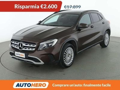 Usata Mercedes GLA200 Business 136 CV (100 kW) 2017 Marrone SUV