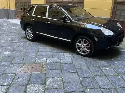 Usata Porsche Cayenne Turbo 450 CV (330 kW) 2003 Nero SUV