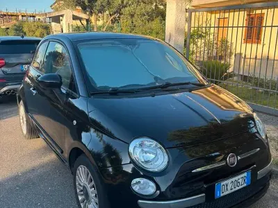 Usata Fiat 500 69 CV (50 kW) 2009 Nero Cabrio