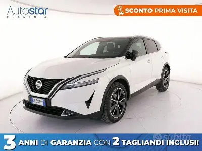 Begagnad Nissan Qashqai Tekna 140 HK (102 kW) 2021 Vit SUV