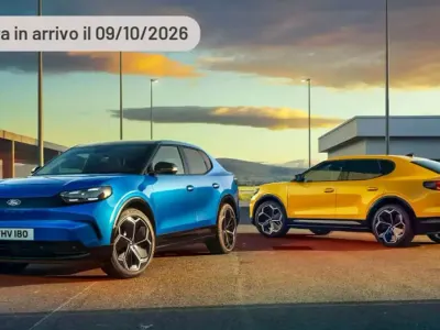 Nuova Ford Capri Extended Range 88 kW (121 CV) 2026 Argento SUV