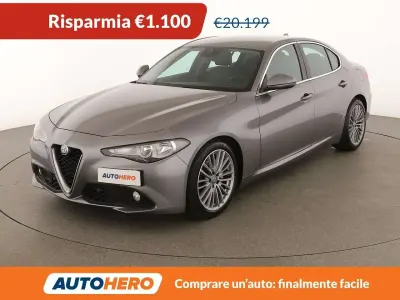 Usata Alfa Romeo Giulia Super 179 CV (131 kW) 2018 Grigio Berlina