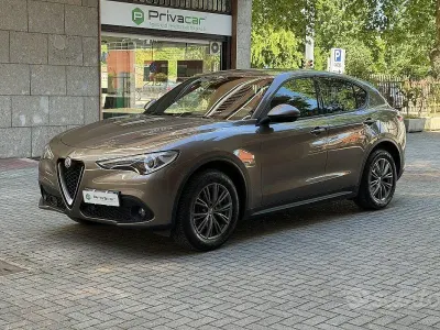 Brugt Alfa Romeo Stelvio Executive 210 HK (154 kW) 2018 Brun SUV