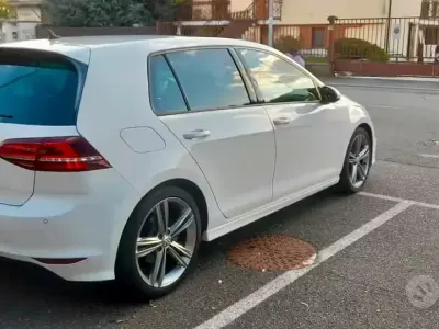 Usata VW Golf VII R-line 125 CV (91 kW) 2017 Bianco Utilitaria
