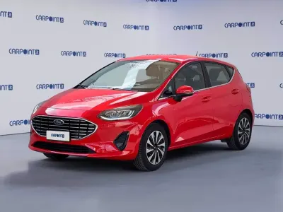 Usata Ford Fiesta Titanium 125 CV (91 kW) 2022 Rosso Utilitaria