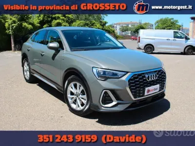 Usata Audi Q3 Sportback S-Line 150 CV (110 kW) 2021 Grigio SUV