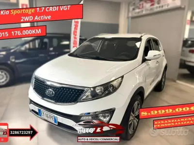 Usata Kia Sportage Active 116 CV (85 kW) 2015 Bianco SUV