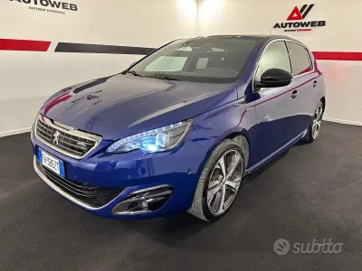 Occasion Peugeot 308 GT-line 150 ch (110 kW) 2017 Bleue Berline