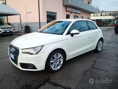 Usata Audi A1 105 CV (77 kW) 2010 Bianco Utilitaria
