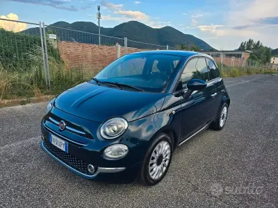Usata Fiat 500 Lounge 69 CV (50 kW) 2018 Bluazzurro Berlina